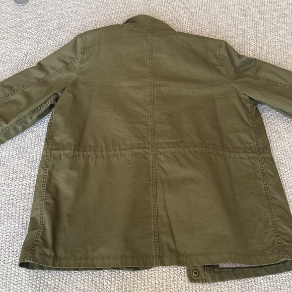 Madewell Sherpa-Trimmed Surplus Jacket - Picture 6 of 11